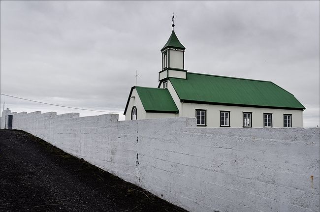 Kirkja Sandgerdi Iceland 2015